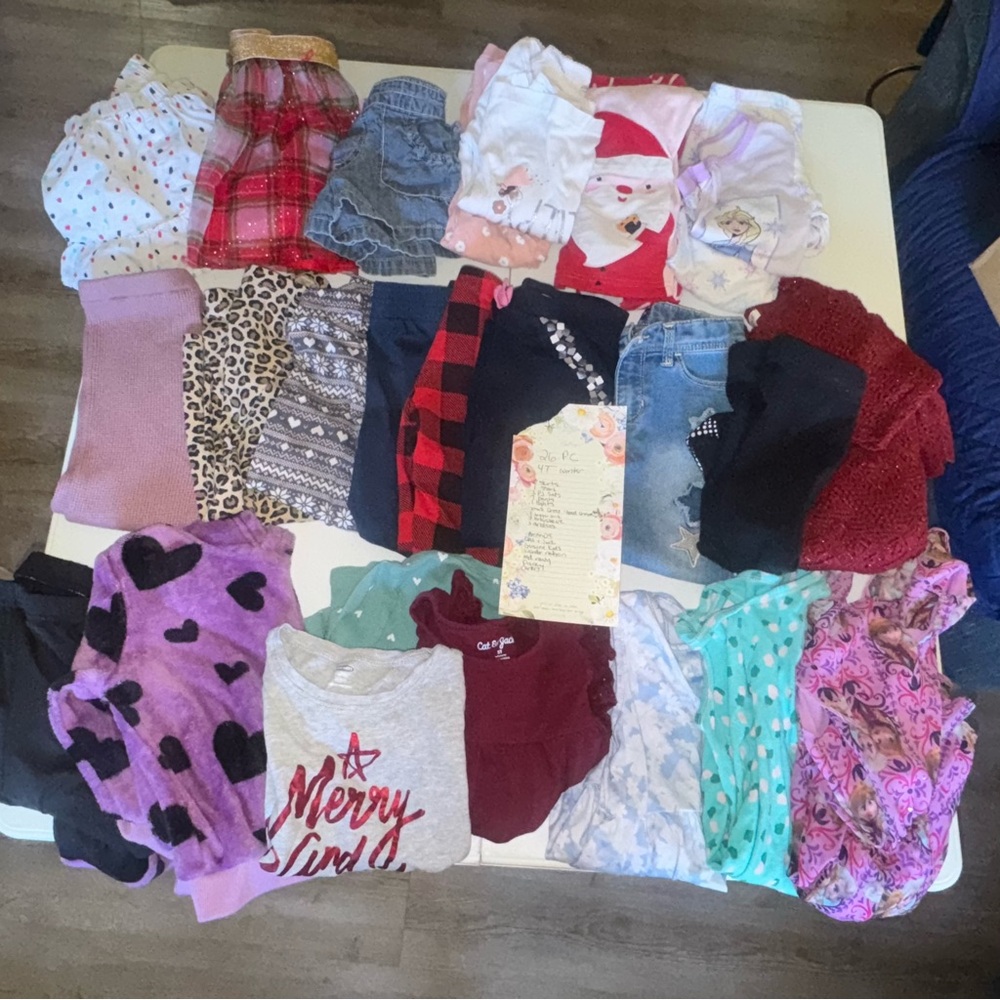 Kids' Multicolor lot 4T 26 items